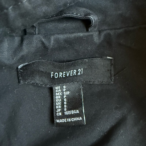 Forever 21 Black Utility Jacket - Picture 6 of 6